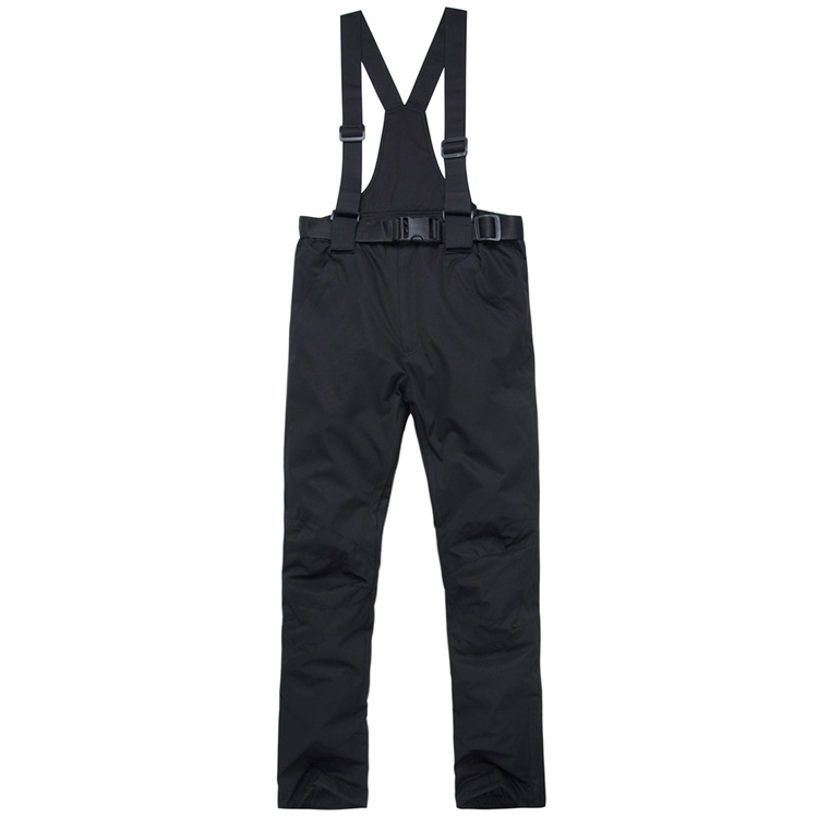 Picture of Women's Men's Winter Outdoor Couple's Ski Pants Warm Thickened Strap Cotton Pants