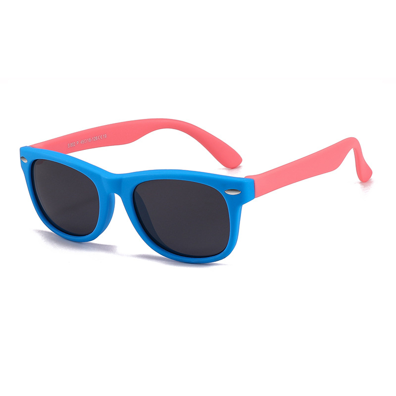 Picture of Factory new spot wholesale silicone UV protection sunglasses baby glasses polarized children sunglasses 802