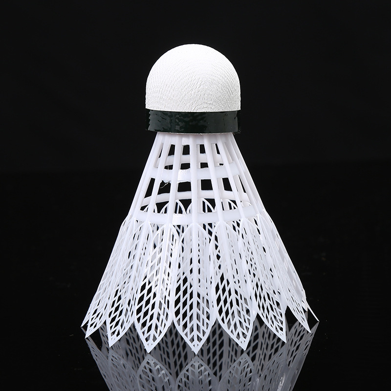 Picture of Manufacturers supply bionic nylon badminton 6 outdoor training cork ball head resistant to play elastic badminton