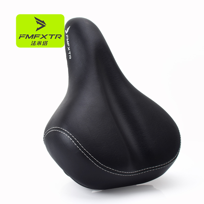 Picture of Mountain Bike Cushion Saddle Riding Equipment Super Soft Super Wide Comfortable Big Ass Cushion Spring Sit Bag