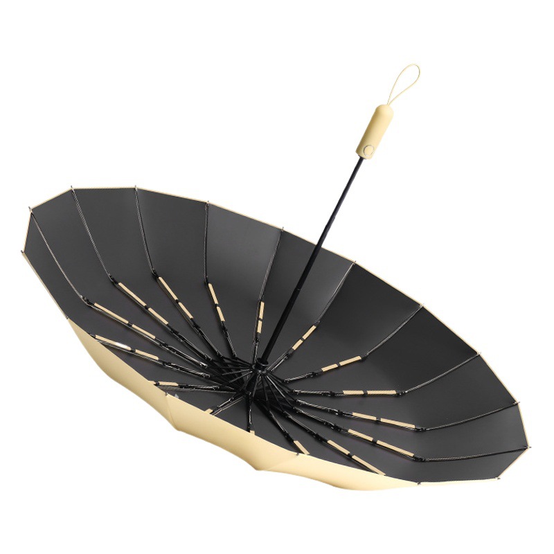 48-Bone Full-Automatic Folding Umbrella Sunshade Sun Umbrella Women's Exam-sized Men's Strong Wind-Resistant Sunny Umbrella Customized