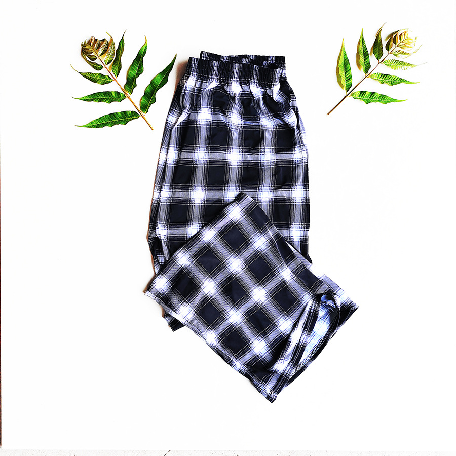 Picture of Cross-border Fashion Ink Butterfly National Style Casual Pants Women's New Chinese Style Loose Wide Leg Loose Summer New Ankle-length Pants