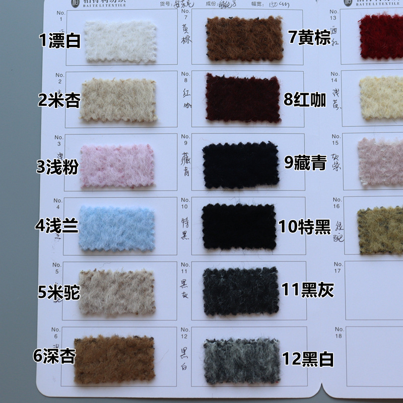 Picture of Mohair, albaca, long wool, wool blend, Anthony, coat, fashion coat, clothing fabric