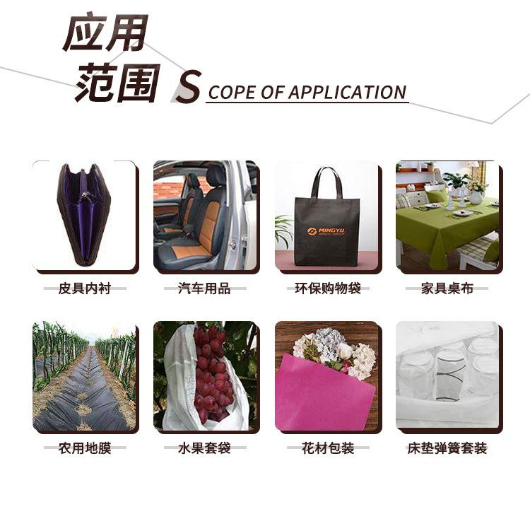 Picture of Color printing SMS non-woven fabric acid and alkali resistant polypropylene spunbond twill 80g pp spunbond disposable fabric non-woven fabric