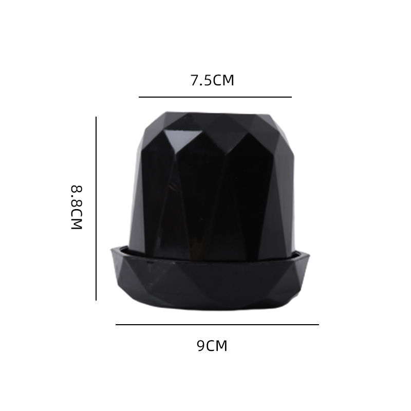 Picture of Factory spot plastic diamond color Cup new with base Dice Cup diamond surface swing Cup bar KTV Entertainment