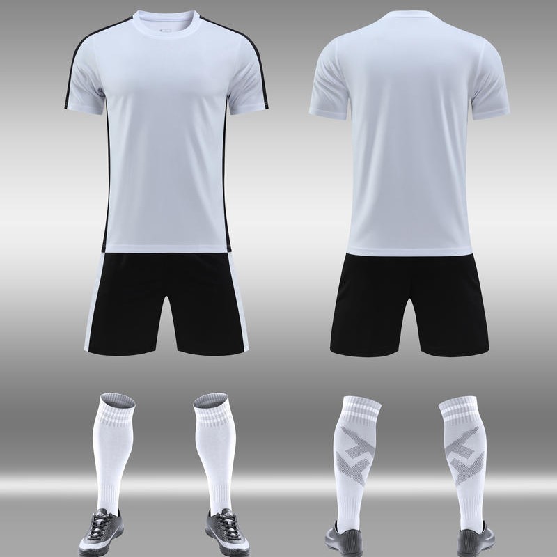 New Soccer Clothes suit Short Sleeve Adult Professional Game Training Team Clothes Summer Breathable Soccer Clothes Game Team Clothes