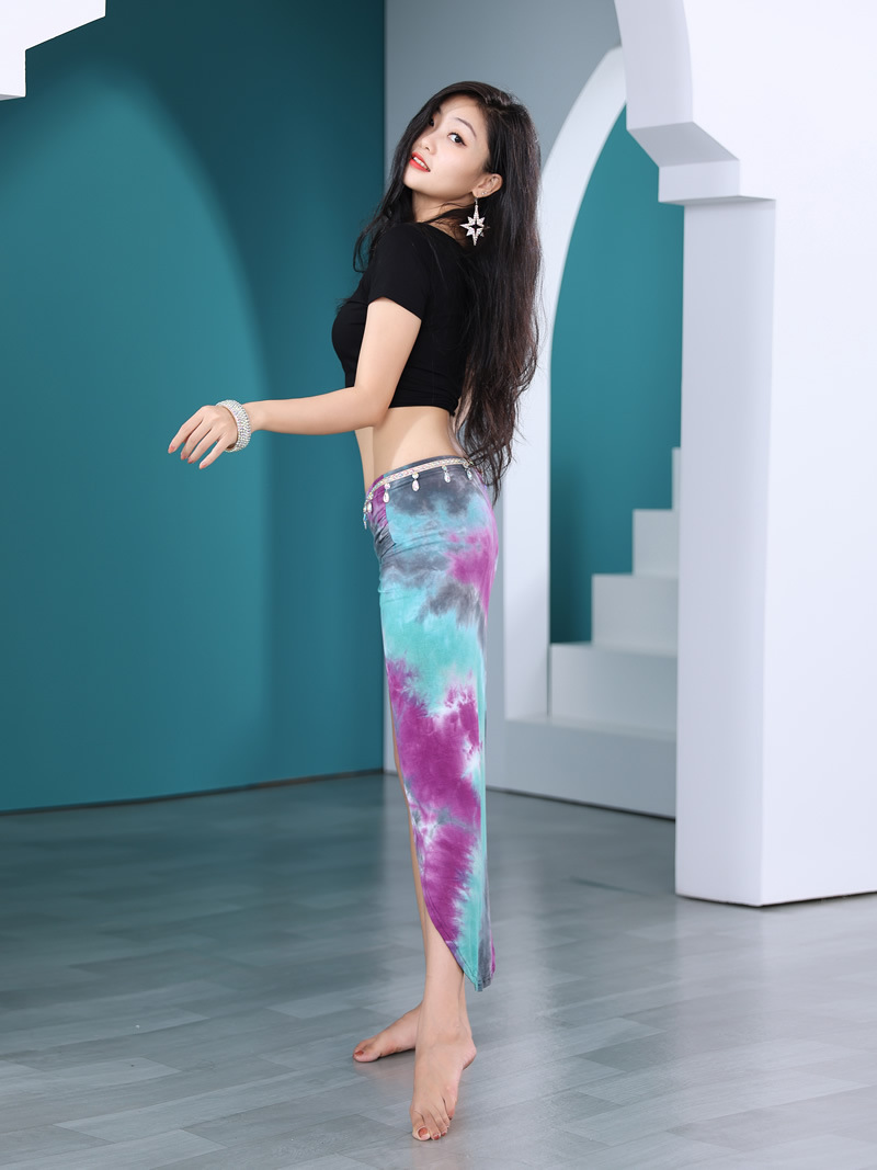 Picture of 211# top 736# skirt belly dance suit, belly dance suit, belly dance practice suit new