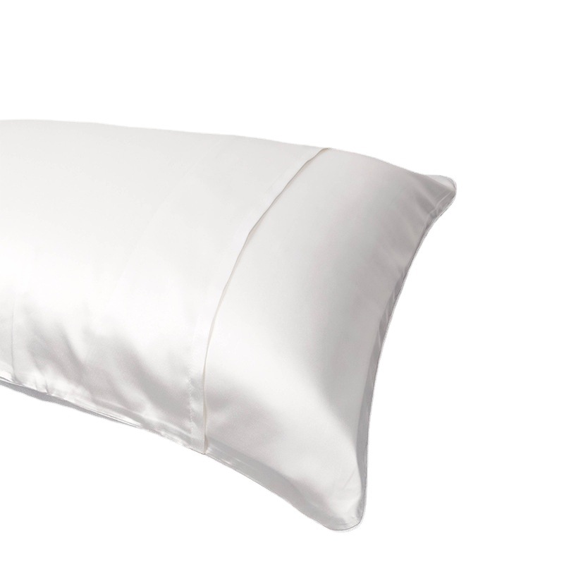 Spot Silk Pillowcase 16mm Pillowcase Single-Sided Silk 6A Grade Mulberry Silk Envelope Style Piping Factory Wholesale