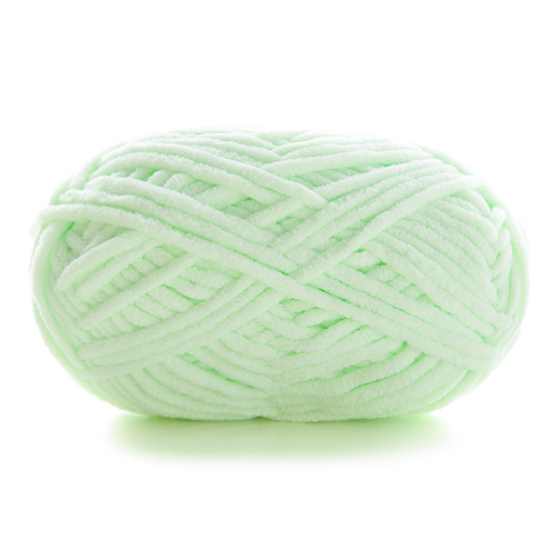 Picture of Gart Snowball Xiaomeng Handmade Diy Woven Chenille Wool Thick Ice Line Crochet Scarf Doll Baby Line