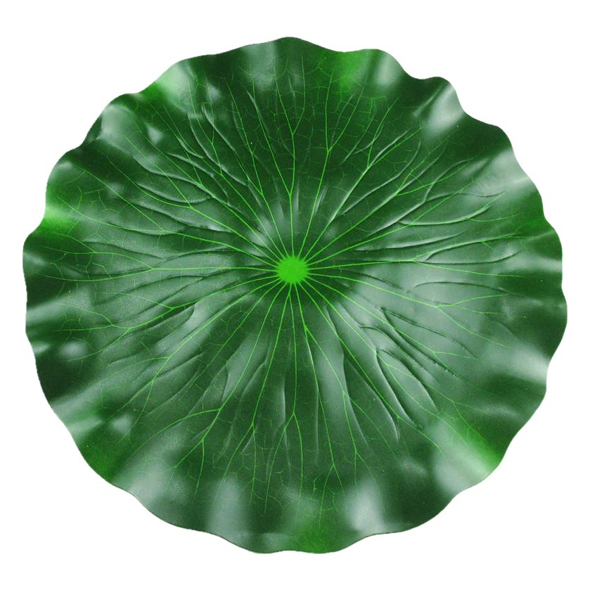 Artificial lotus leaf lotus leaf EVA floating water lotus pool fish tank pond landscape decoration performance props factory direct supply