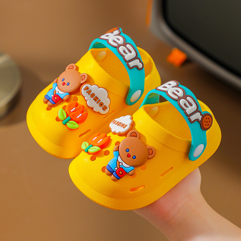 Picture of New Outwear Boys Children 2-6 Years Old Toddler Cute Cartoon Non-slip Girls' Baby Cave Shoes
