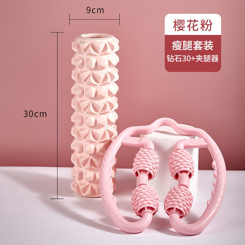 Picture of Factory sales hollow yoga column Mace EVA foam shaft muscle relaxer fitness massage stick roller barrel