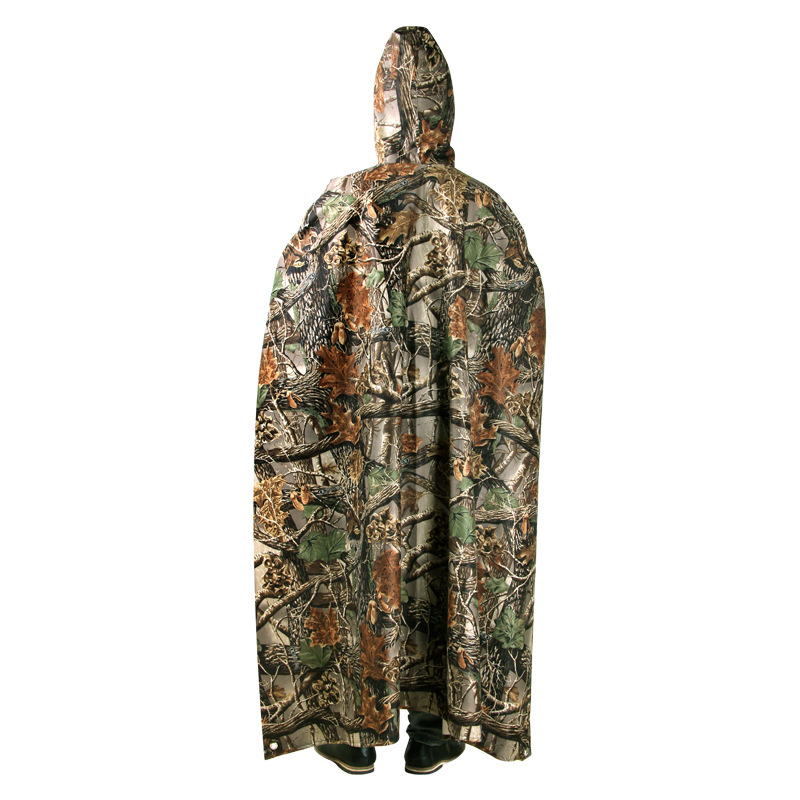Picture of Three-in-one raincoat backpack outdoor mountaineering hiking conjoined poncho unisex multifunctional ultra-light foreign trade cross-border