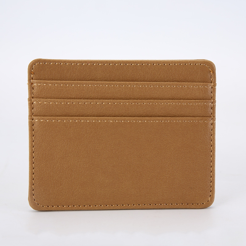 Picture of Cross-Border Carefully Selected Thin Card Holder Men's Small Card Holder Multi-Purpose Student Card Holder Credit Card Holder Bank Portable