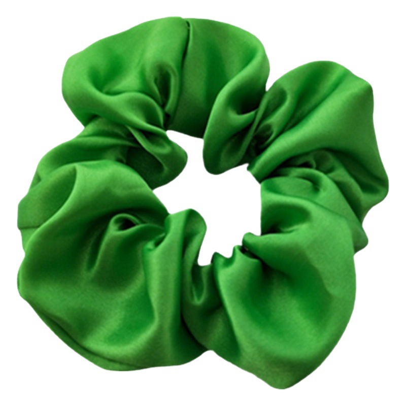 Cross-Border Amazon Satin Fabric Satin Scrunchie for Women, High-End Bun Hair Tie