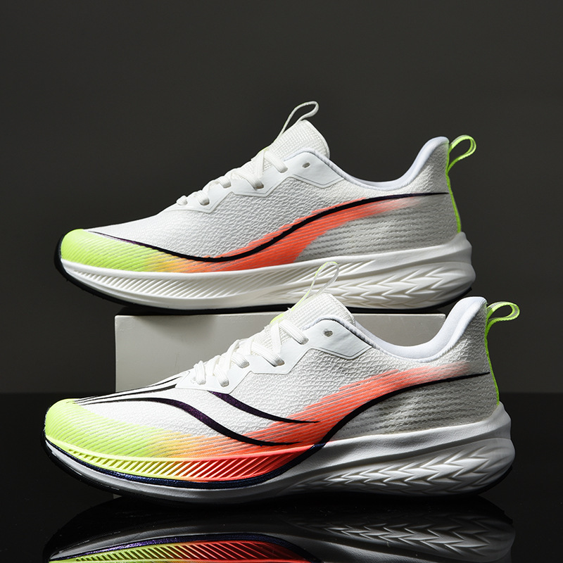 Foreign Trade Red Rabbit 6pro Running Shoes Spring and Summer Shock Absorption Technology Breathable Mesh sneaker Breathable Racing Running Shoes for Couple