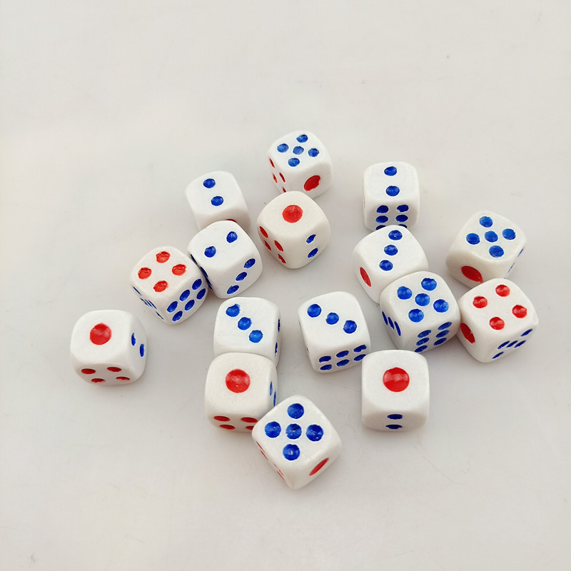 Picture of Dice fillet sieve crystal transparent dice points dice nightclub bar KTV entertainment supplies