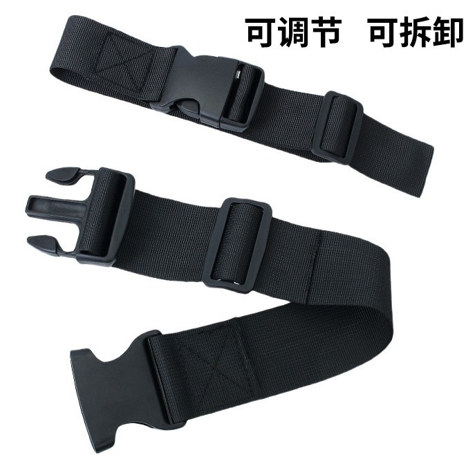 Nylon buckle binding belt adjustable fixing belt multifunctional buckle backpack belt luggage and cargo binding belt