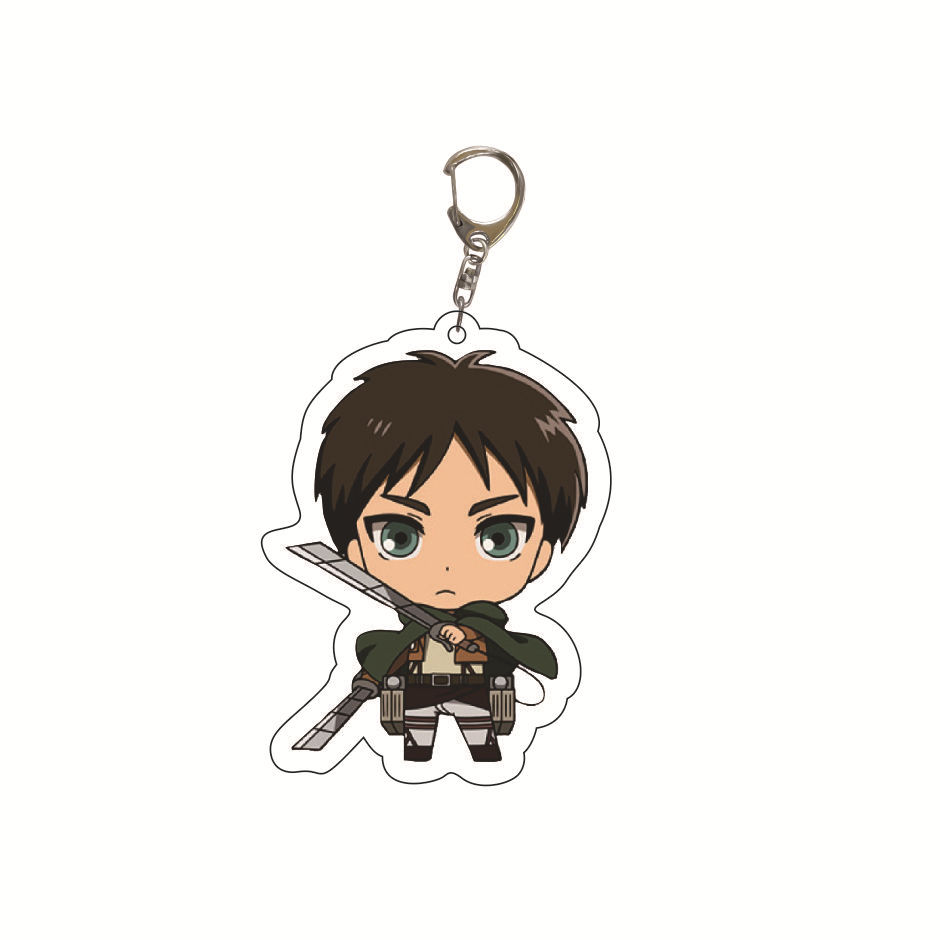 Picture of Holiday surprise star surrounding acrylic keychain spot printable logo schoolbag creative pendant wholesale
