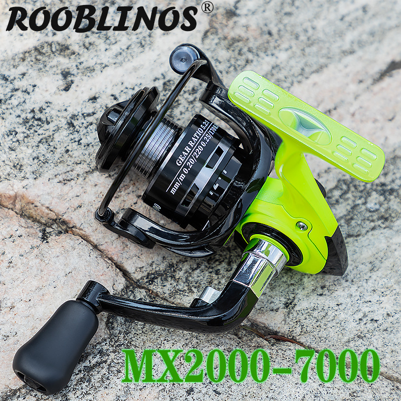 English version MX fishing wheel spinning wheel all-metal fishing wheel remote throwing wheel sea pole wheel Luya fishing reel fishing reel