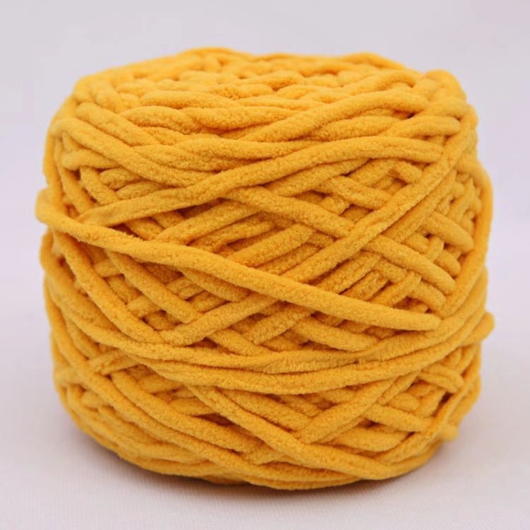 165g large ice thread hand-woven diy Bear scarf thread hook puff flower hook slippers coarse wool wholesale