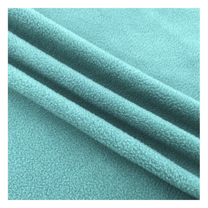 Spot 320g double-sided polar fleece fabric coat vests composite flannel double brush double shake polar fleece fabric wholesale
