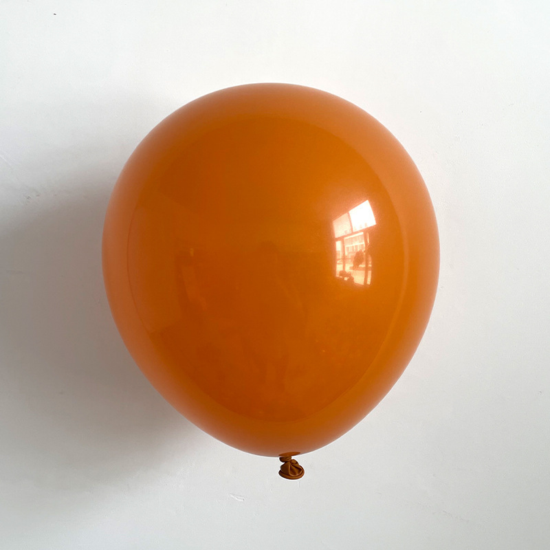 Picture of Cross-border 18 inch matted latex balloon retro color balloon wedding decoration round helium floating air ball wholesale