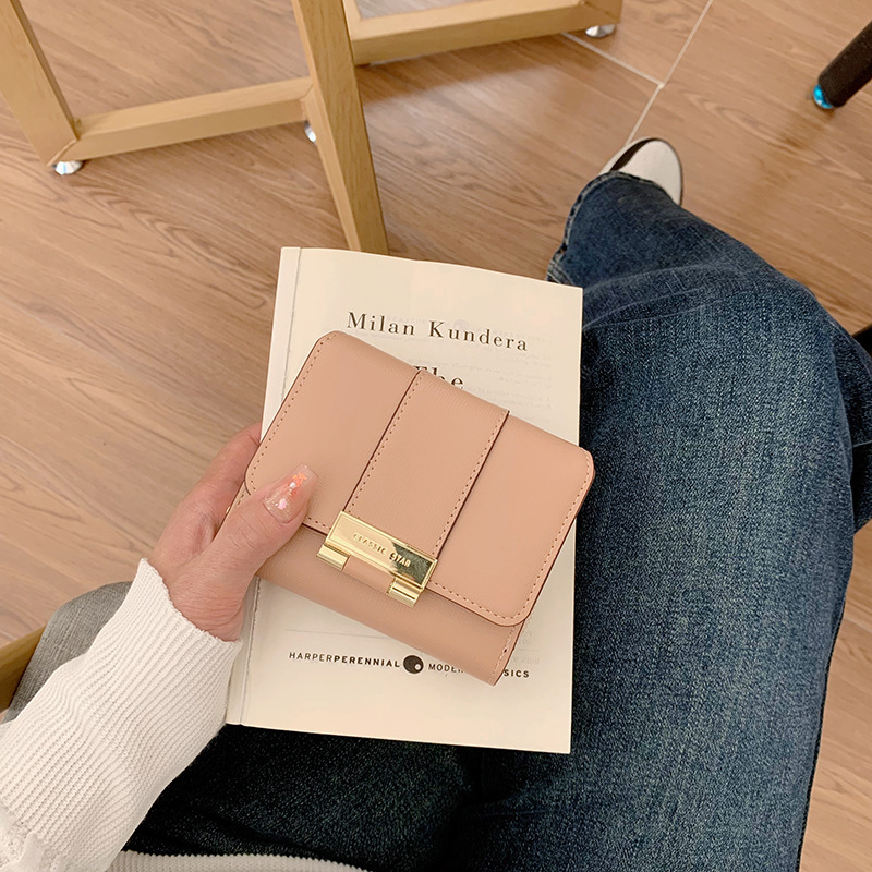 Picture of 2025 Cross-Border New Small Wallet Women's High-End Small Foldableing Wallet Short Zipper 70% off Clutch Bag for Women