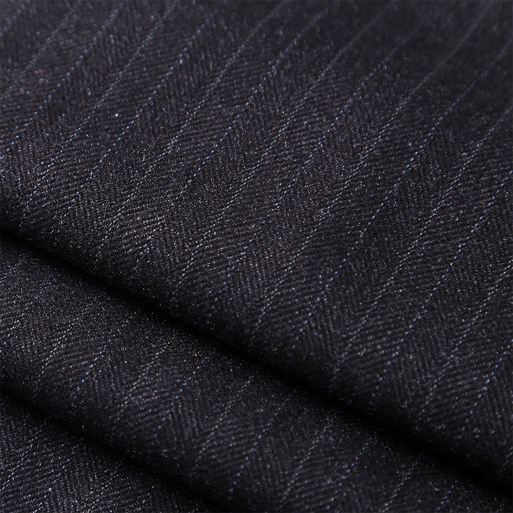 Picture of Tr Herringbone Vertical Stripes Cloth Level 4 Anti-Shedding Ball Business Pants Fabric Suit Jacket Fashion Fabric 2011