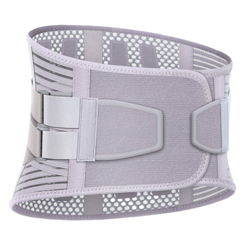 Medical Grade Fitness Belt Steel Plate Support Sports Protective Belt Breathable Mesh Heated Magnet Belt