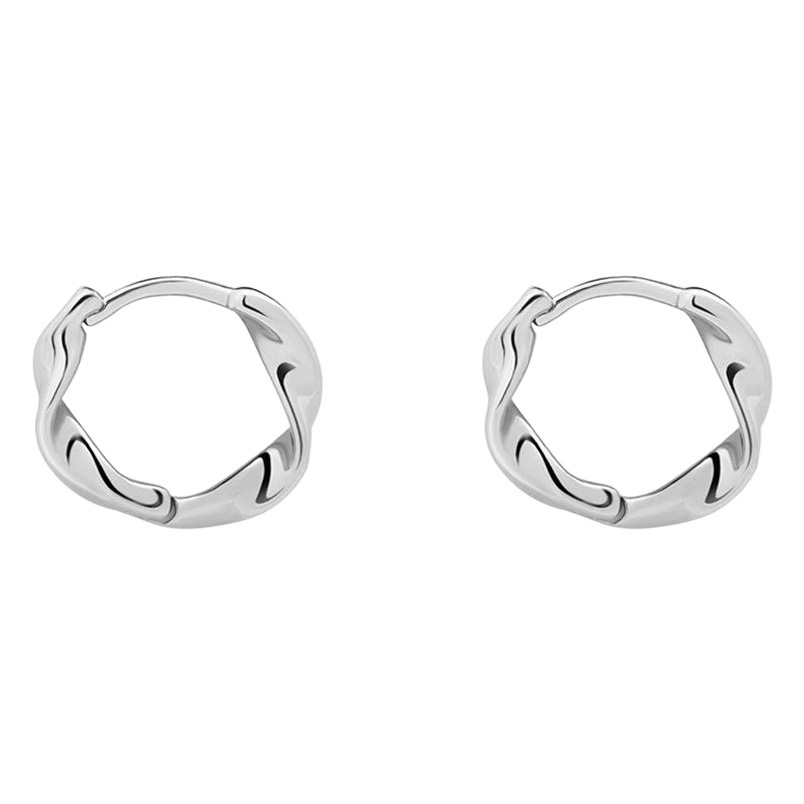 Summer Simple Earrings, Versatile and Fashionable Earrings That Don’T Need to Be Removed When Sleeping, Niche Design Earrings, Twists