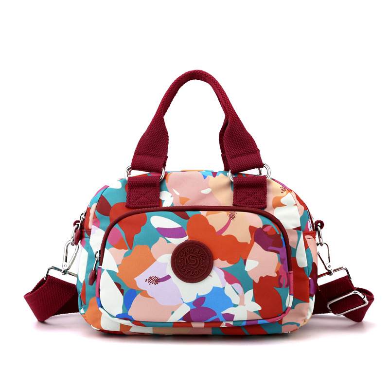 Picture of Lightweight waterproof nylon cloth bag casual messenger bag new versatile small square bag trendy women's shopping handbag