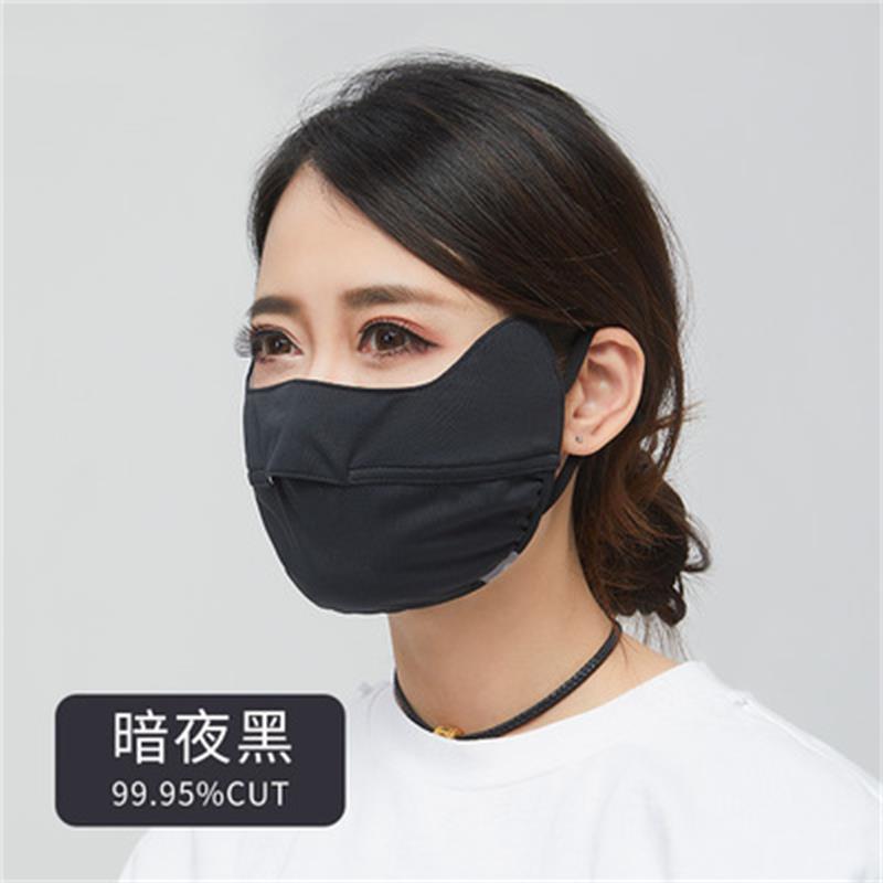 Picture of Sun protection mask men and women sun protection mask eye protection corner sun protection UV protection dustproof breathable ear-mounted anti-fog