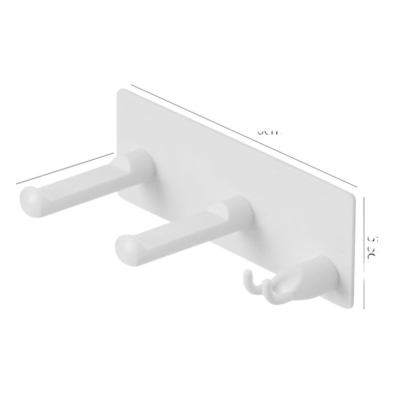 Punch-free Wall-mounted Hair Dryer Rack Storage Rack Toilet Bathroom Wall Storage Hair Dryer Multi-functional Bracket