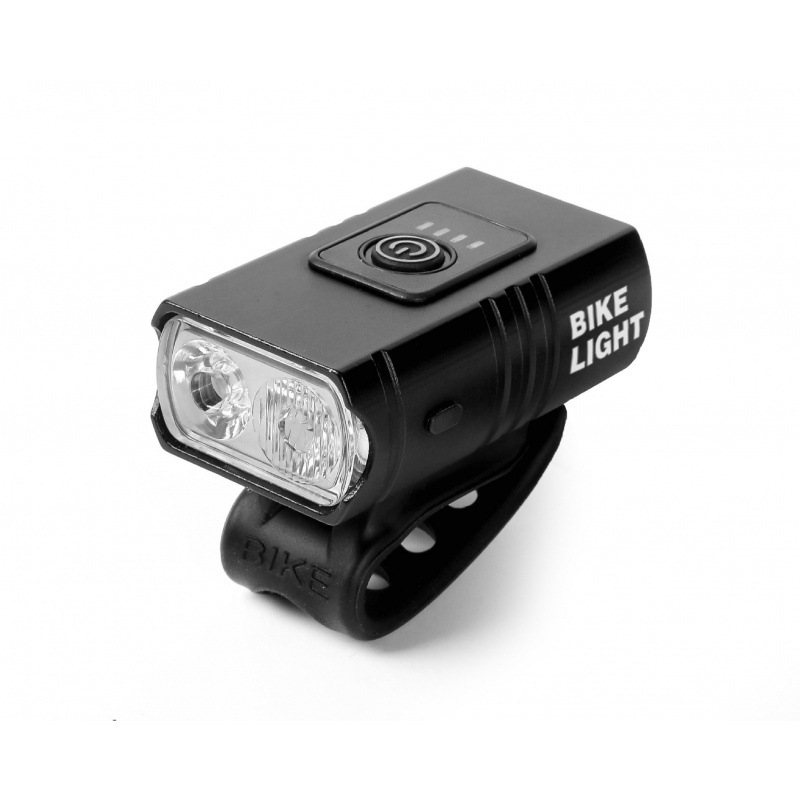 Picture of Bicycle lights aluminum alloy headlights strong light riding flashlight equipment night riding road mountain bike accessories suit taillights