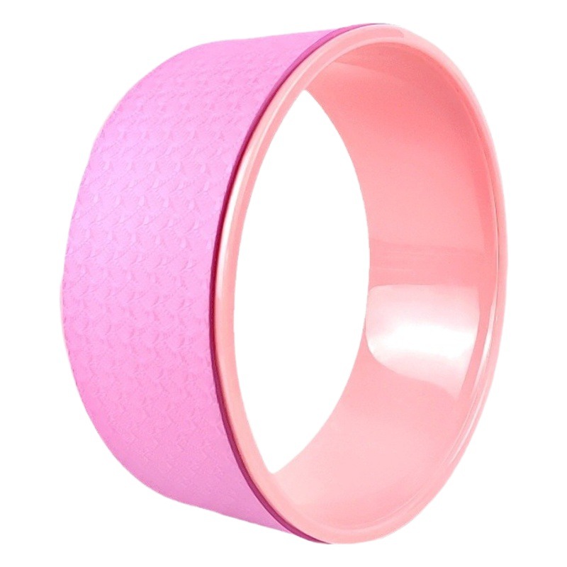 tpe yoga wheel open back yoga circle novice back bent down trainer dharma wheel pilates yoga auxiliary wheel