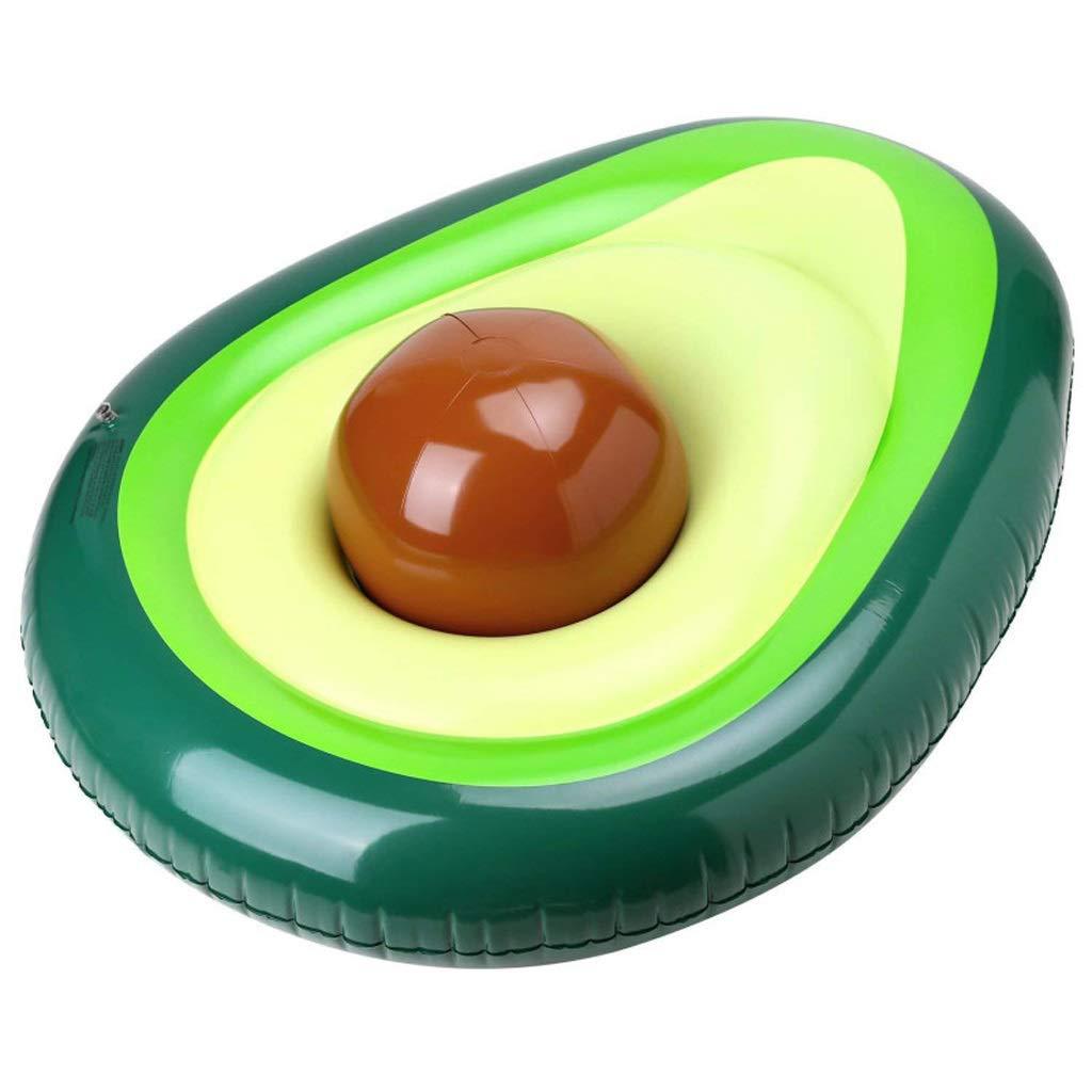 Children's Inflatable Water Play Outdoor Chair Pvc Indoor Furniture Play Avocado Swimming Ring Lounge Chair New Style