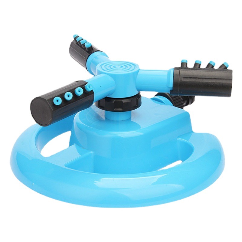 Factory supply Crescent Nursery automatic rotating sprinkler garden gardening lawn irrigation trigeminal sprinkler