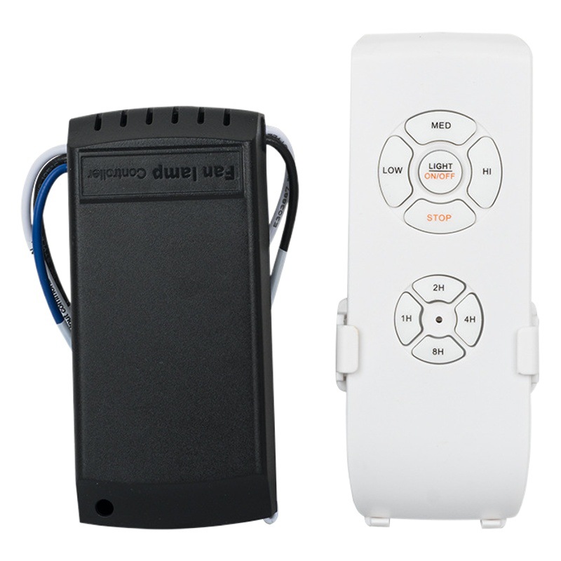 English Version Shell Three-Speed Fan Light Ceiling Fan Light Remote Control Receiver Fan Light Speed Regulation Timing Switch