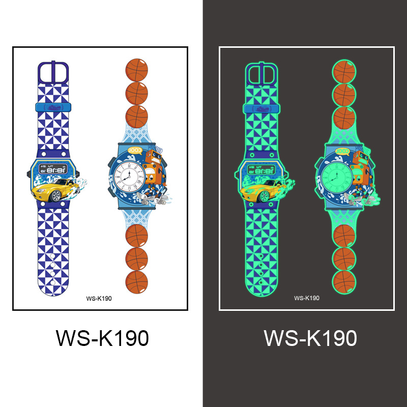 Picture of New cross-border waterproof children luminous watch tattoo stickers for boys and girls luminous watch tattoo stickers wholesale