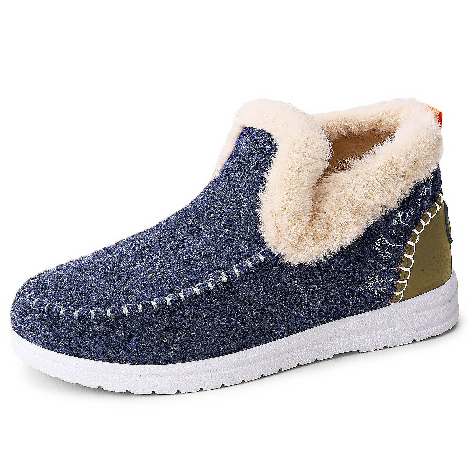 Picture of Cotton Shoes for Women, Cross-Border Large Size Snow Boots, Velvet Thickened Cotton Boots, Fashionable and Versatile Women's Boots, Cold-Proof and Warm Cotton Boots