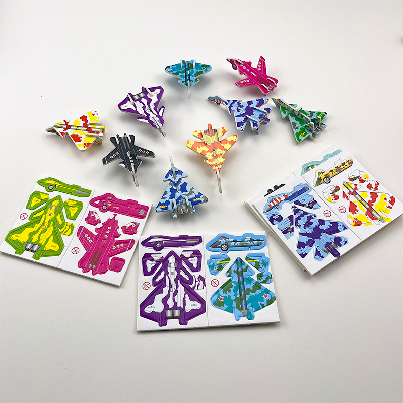 Picture of Jigsaw Puzzle Kidsren's Paper 3D Insect Puzzle Kindergarten Fun Handmade DIY Animal Toys Wholesale
