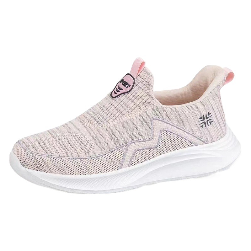 Women's Shoes Foreign Trade Wholesale Autumn New Lightweight Breathable One-Leg Walking Shoes Outdoor Casual Comfortable Sports Shoes