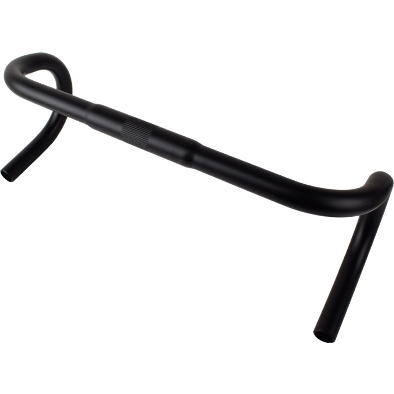 Road Bike Dead Flying Horn Handle Road Curved Handle Transverse Head Modified Aluminum Alloy 25.4 Handle Head