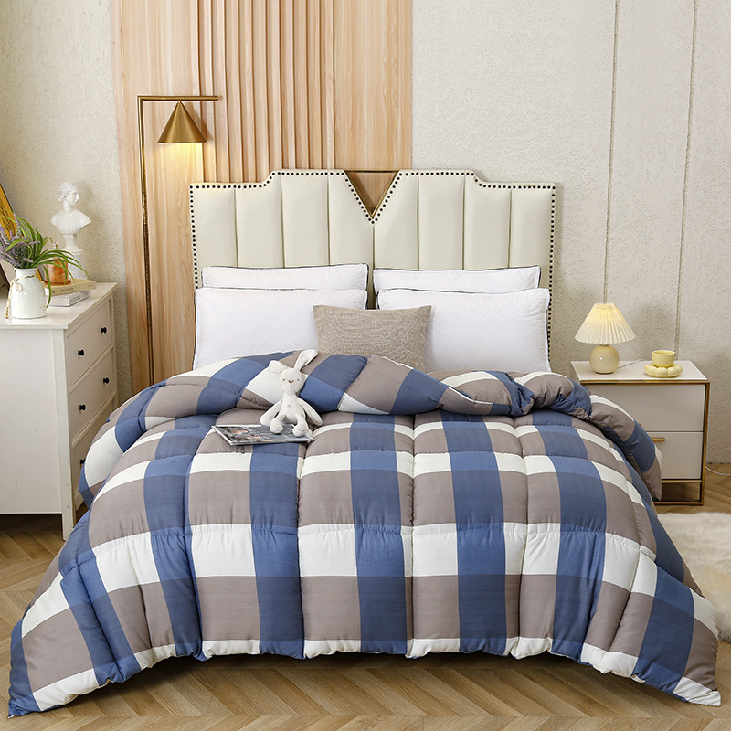 Picture of Winter Quilt Double Thickeneded Quilt Core Spring & Fall Quilt Student Dormitory Single Quilt Air-Conditioned Quilt Winter Quilt