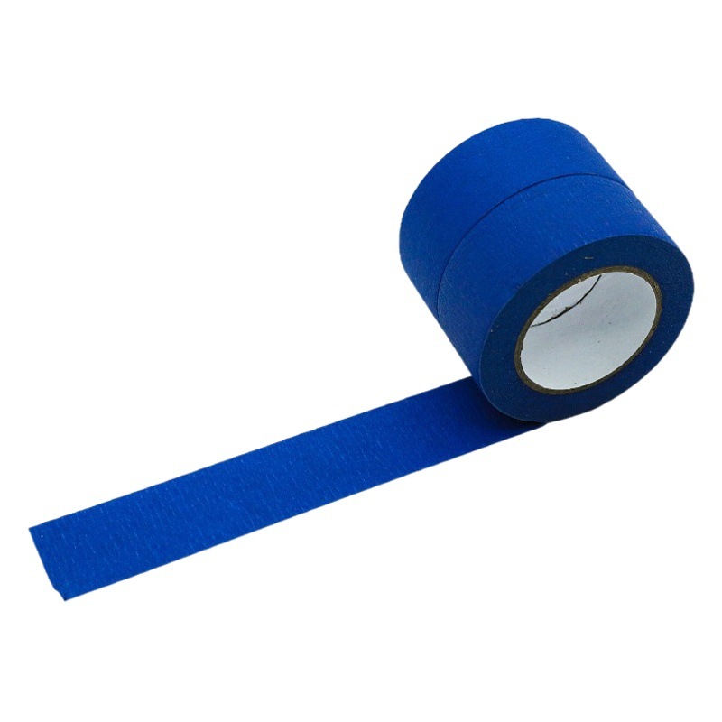 Cross-Border Blue Masking Paper, Anti-Uv Removal, Traceless Painter's Tape, Writing High-Viscosity Car Spray Paint Masking Tape