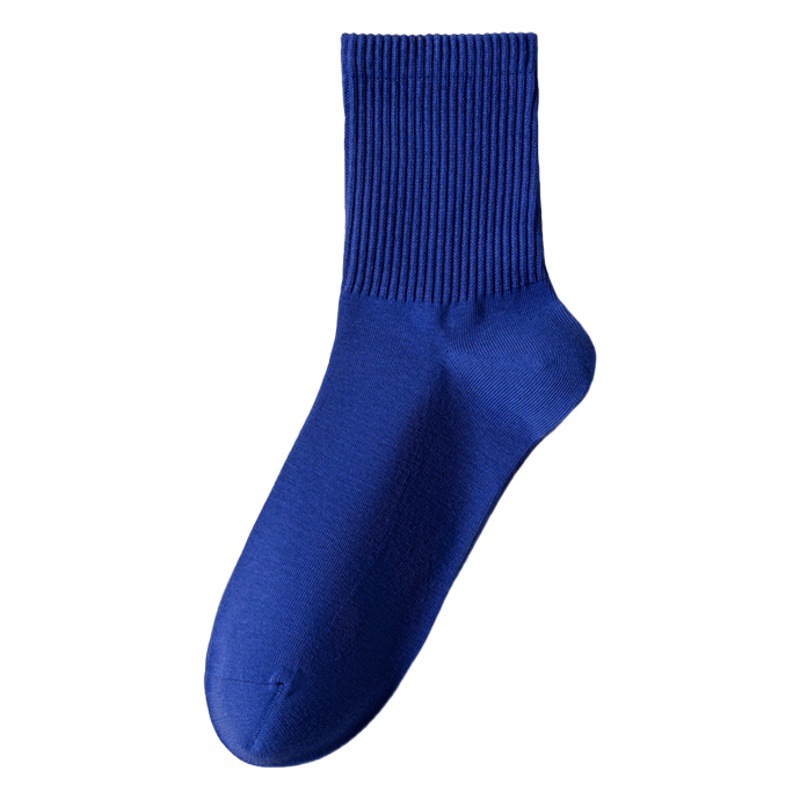 Socks men's mid-calf socks antibacterial deodorant sports socks pure cotton basketball sports socks men's youth anti-foot socks