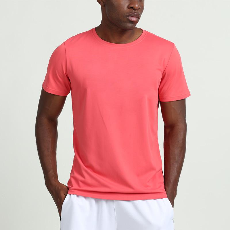 Picture of Summer Men's Short-Sleeved T-Shirt Running Fitness Sports Casual Quick-Drying Clothing Outdoor Basketball Sportswear