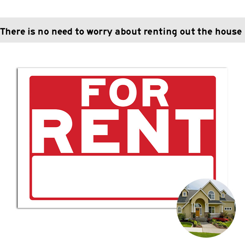 Cross-border Amazon house rental stickers for rent vinyl stickers waterproof wall stickers