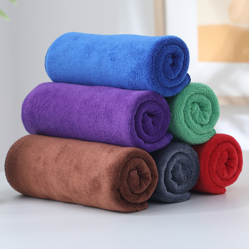 300g absorbent towel wholesale barber shop beauty salon hair salon Baotou dry hair special soft thick advertising wholesale